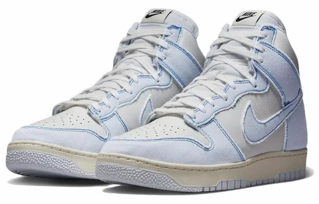 Nike Dunk blue denim