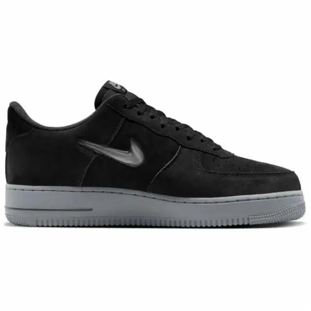 Nike Air Force 1 LOW JEWEL Black SuedeCool Grey