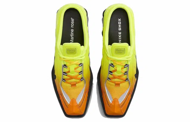 Martine rose x Nike Shox MR4 "Safety Orange"