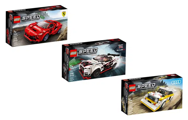 LEGO F8 GTR S1 76895+76896+76897