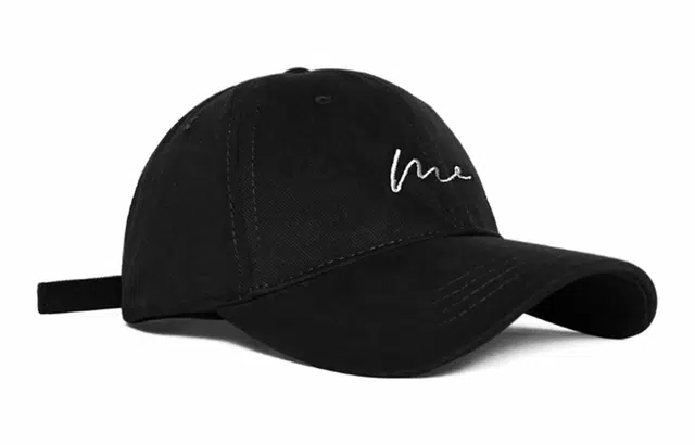 优幽兰 韩系潮流高级感显脸小简约百搭纯色小众设计感刺绣遮阳帽素颜遮脸太阳帽痞帅 聚酯纤维 鸭舌帽 男女同款情侣款