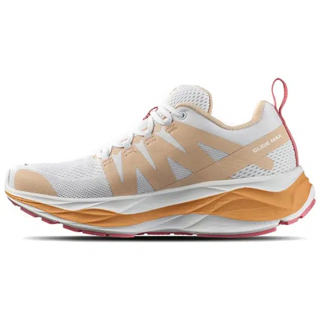 Salomon Glide Max White Orange