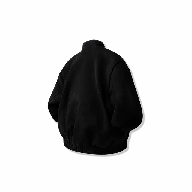 韩版加厚保暖工装立领短款大衣 男女同款