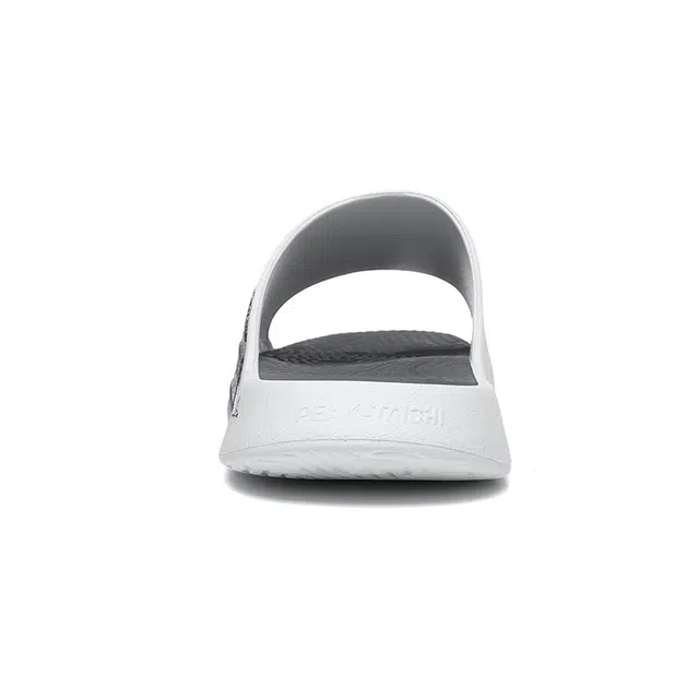 匹克 态极国创 象鼻山 山水系列 舒适时尚 防滑防磨按摩一字拖鞋 男款 白灰色