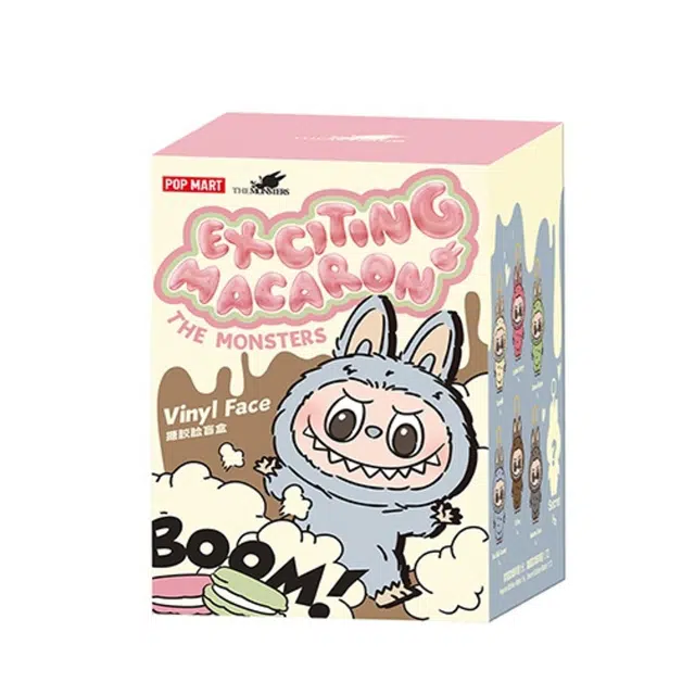 Pop Mart Labubu The Monsters "Exciting Macarons" Castom 17 cm