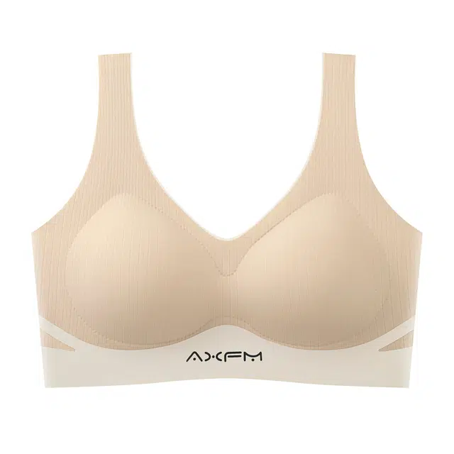 草本初色 小胸聚拢无痕无钢圈收副乳防下垂美背抹胸运动文胸 女款