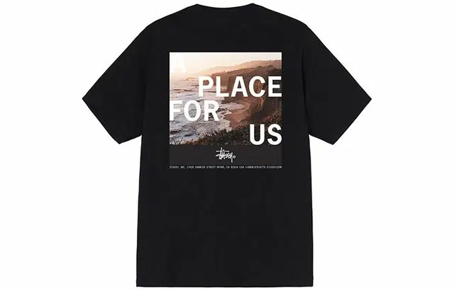 Stussy FW21 Place For Us Tee LogoT