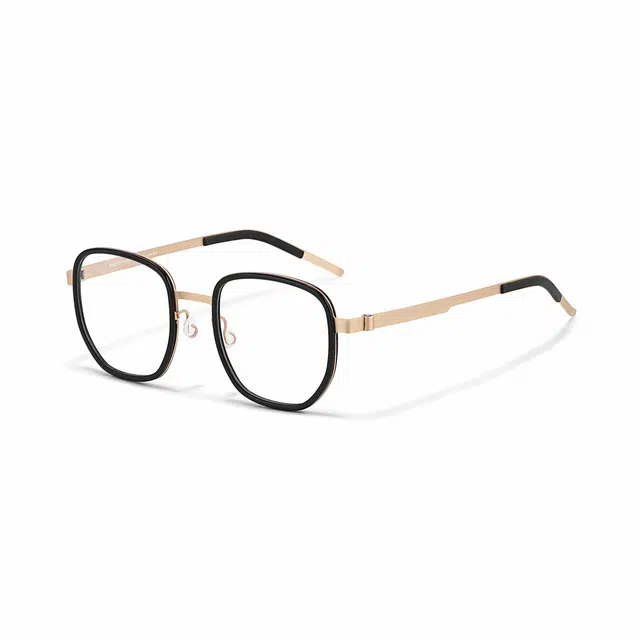 佐川 超轻钛眼镜框 复古多边形近视眼镜框 文艺素颜眼镜 光学镜架 男女同款情侣款