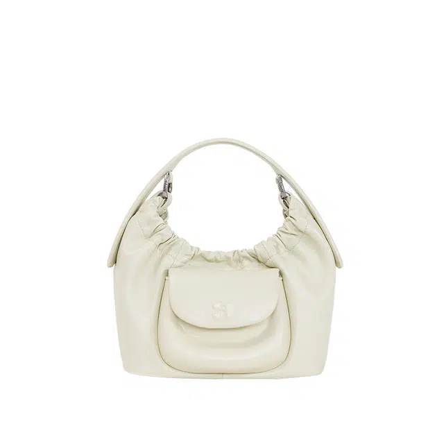 古良吉吉 猪猪云吞包粉色 牛皮 手提单肩斜挎包 男女同款情侣款 多色