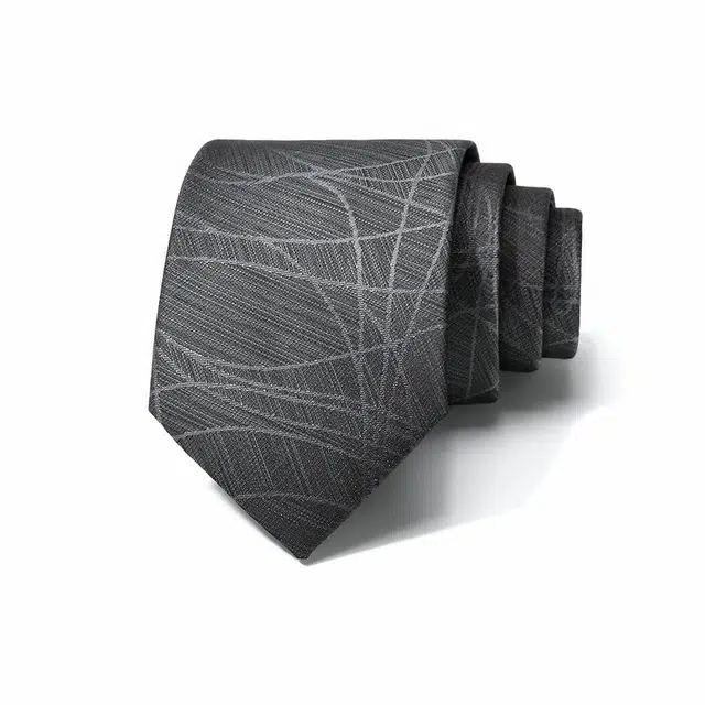 木林森 休闲正装职业商务手打款 正装新郎衬衫装饰 聚酯纤维 领带 男款