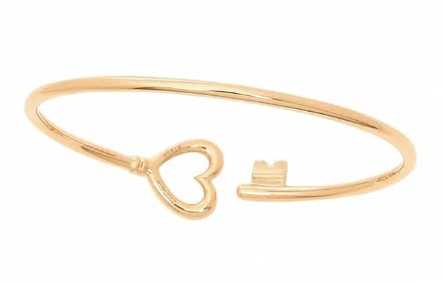 Tiffany & Co. Tiffany Keys Heart Bangle