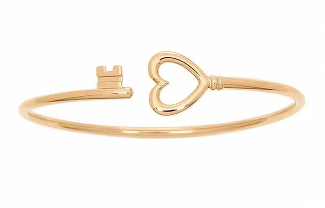 Tiffany & Co. Tiffany Keys Heart Bangle