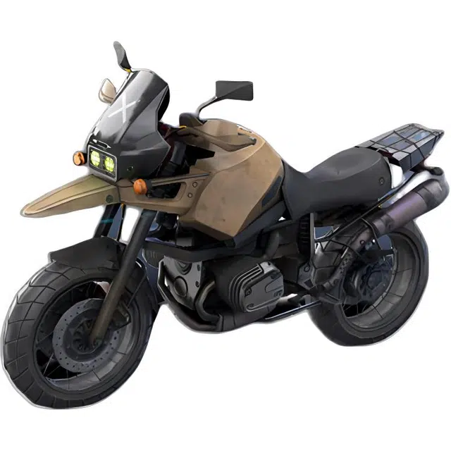 三宝 和平精英 拼装双人摩托 拼装蹦蹦车 玩具