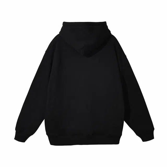【dme】 涂鸦小狗套头连帽保暖舒适重磅卫衣 男女同款