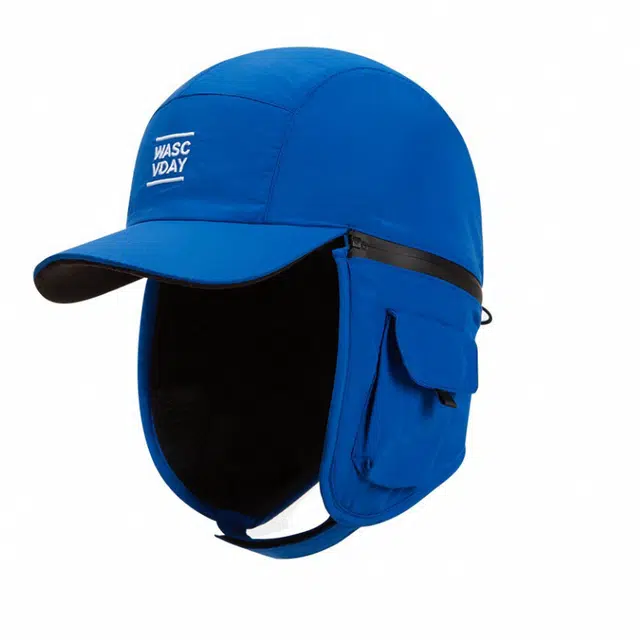 氧气樱桃 可卸护耳棉东北滑雪帽加绒保暖防风防寒骑行 尼龙 雷锋帽 男女同款情侣款