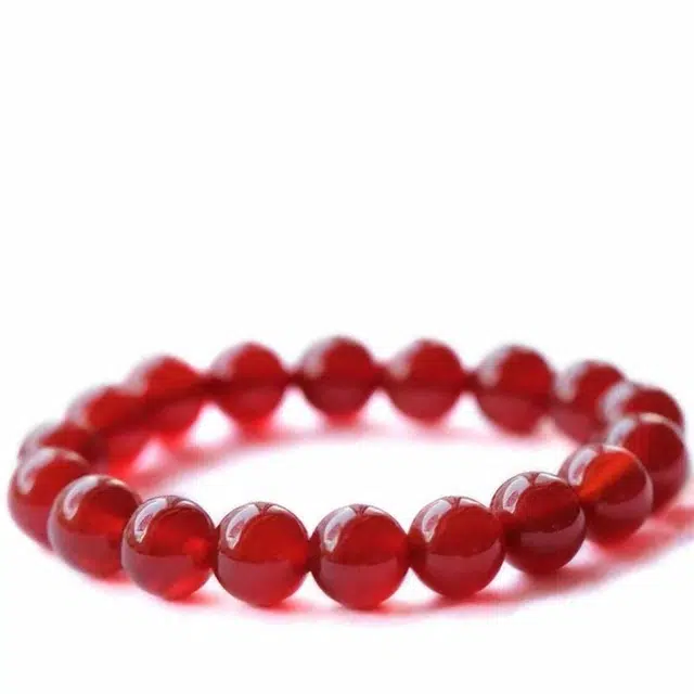 京华录 转运珠 国潮新中式复古民族风百搭招桃花佛珠单圈串珠路路通手饰 轻奢精致温婉优雅 小众#好运 玛瑙 手串 女款