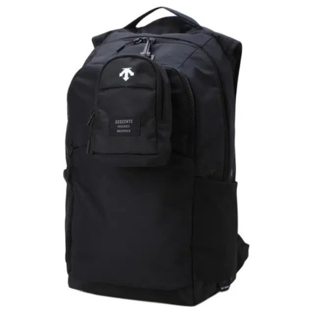 DESCENTE Nylon Backpack Black