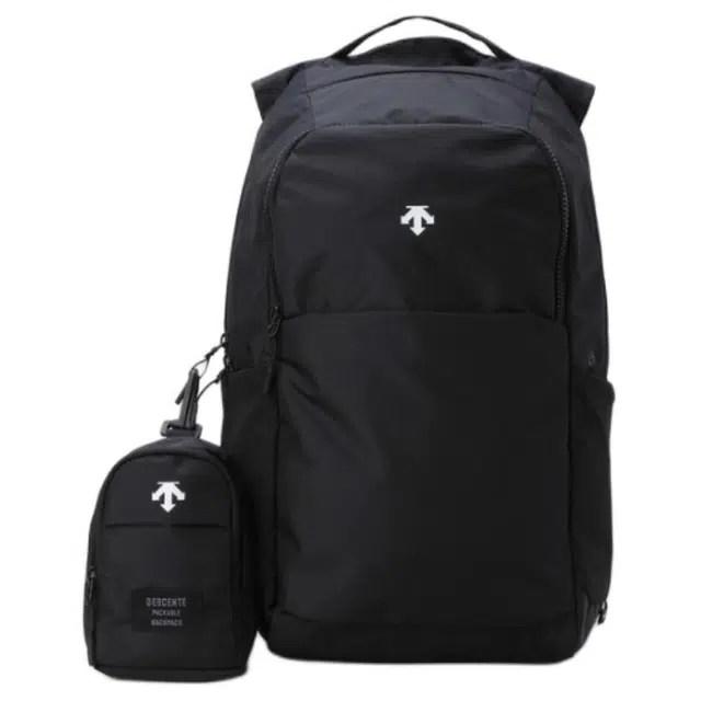 DESCENTE Nylon Backpack Black