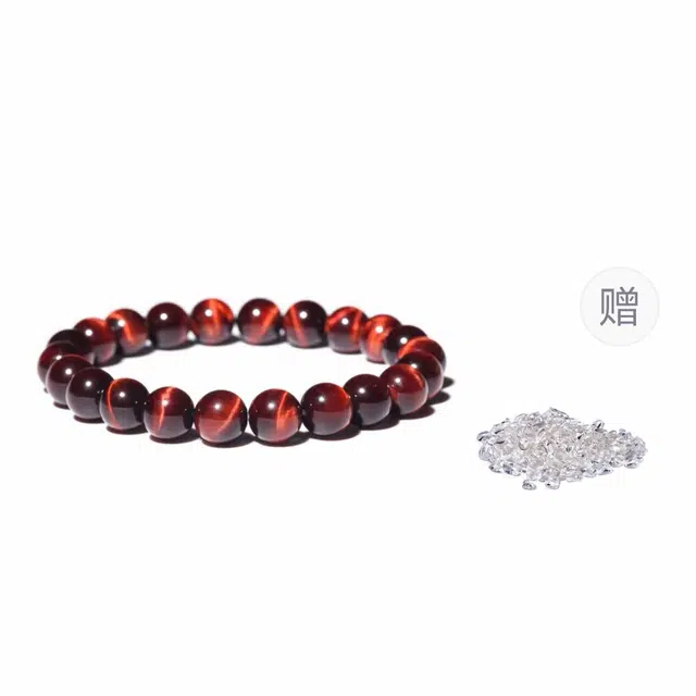 石在行 新中式纳福 复古轻奢小众百搭气质 精致高级氛围感 虎眼石 手串 男女同款情侣款