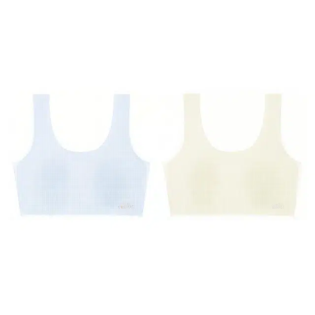 俏佳人 轻薄凉感发育期学生初高中无痕高弹透气兔儿杯文胸 女款 组合装