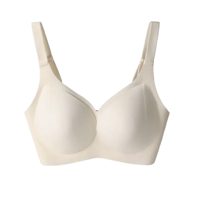 欧迪芬 大胸显小聚拢上托侧收副乳防下垂无钢圈文胸 女款