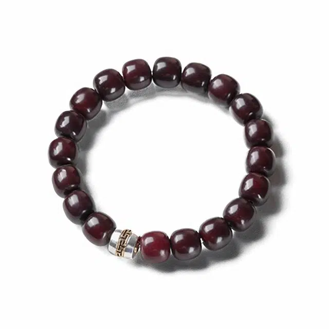 琉堇 好运莲莲 国潮莲花雕刻 个性国潮新中式转运 盘玩文玩串珠招财有钱花#好运 菩提根 手串 男女同款情侣款