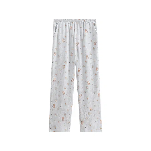 芬腾 可爱薄款休闲家居睡裤 女款