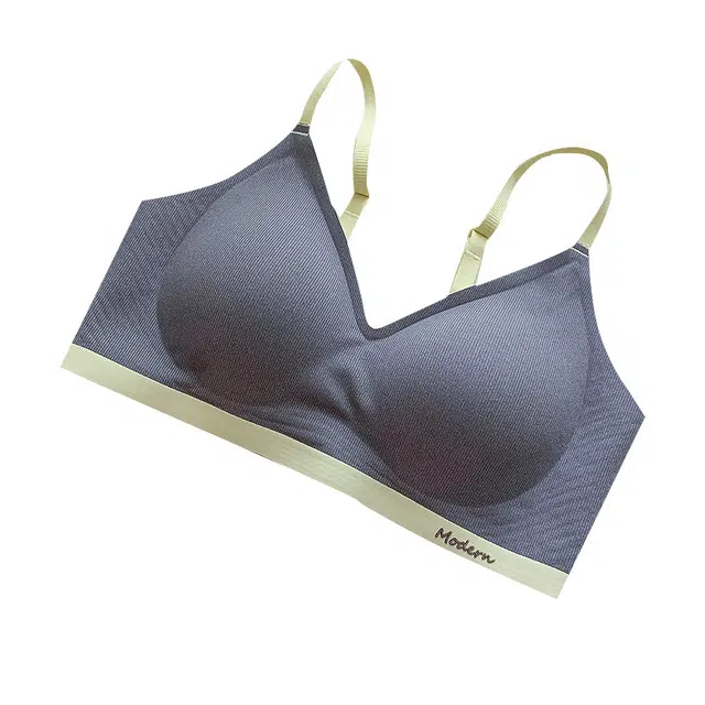 欧诗帛 乳胶果冻胶聚拢无痕小胸舒适侧收副乳上托防下垂无钢圈文胸 女款