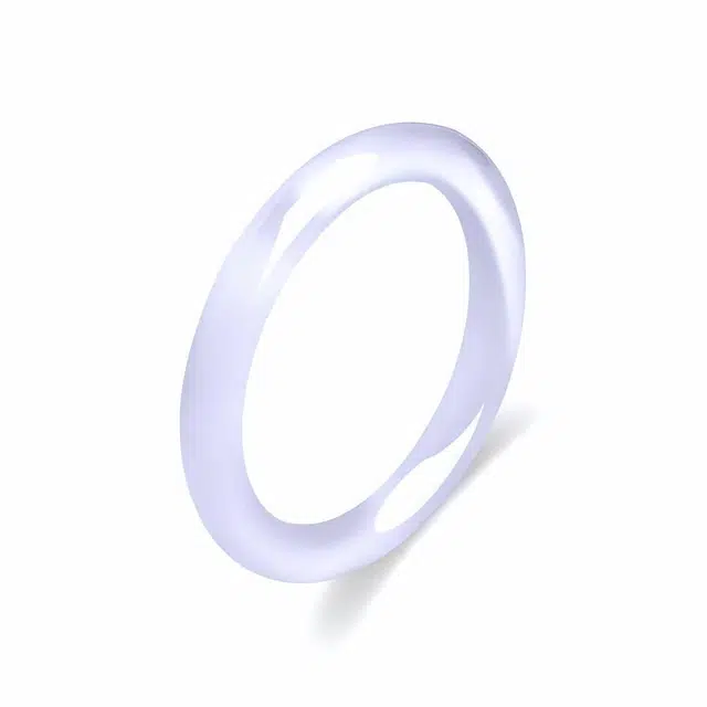 兰慕茵诺 新中式轻奢香芋梦幻紫 一步一响 少女温婉气质显白素圈美人镯 #好运 琉璃 手镯 女款