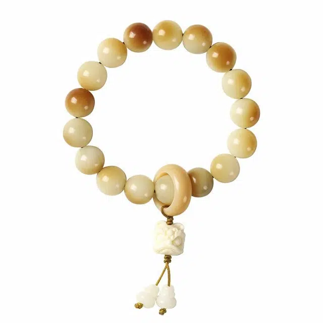 京华录 招财纳福炭烧猫爪 新中式国风手捻小众可爱高级感#好运 文玩绕指柔 菩提根 手串 男女同款情侣款