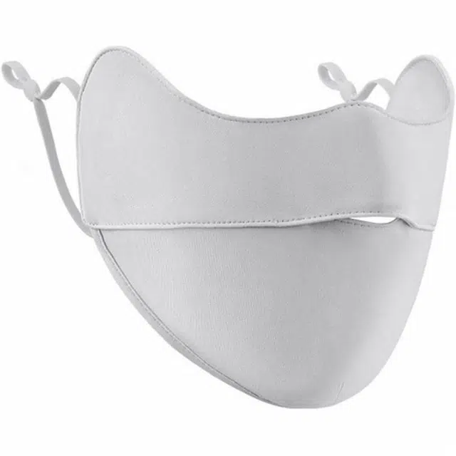 森马 纯色简约 春夏季 口罩 锦纶 防晒面罩 男女同款情侣款