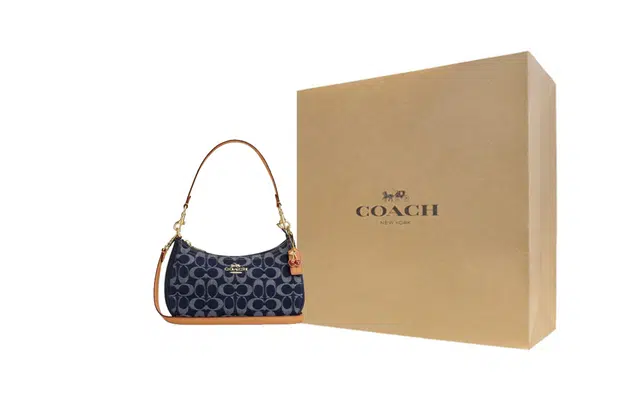 COACH Teri 24 Denim Blue