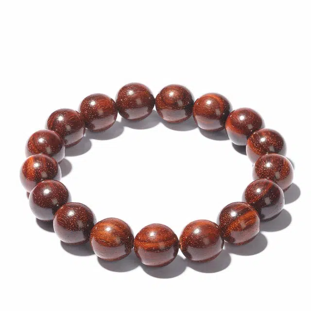 三檀小舍 【高品质】转运招财进宝念珠#好运诸事顺利平安国风国潮新中式复古生日 血檀 手串 男女同款情侣款