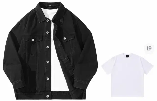 A.X.S.K x Lost N Forbidden Denim Jacket