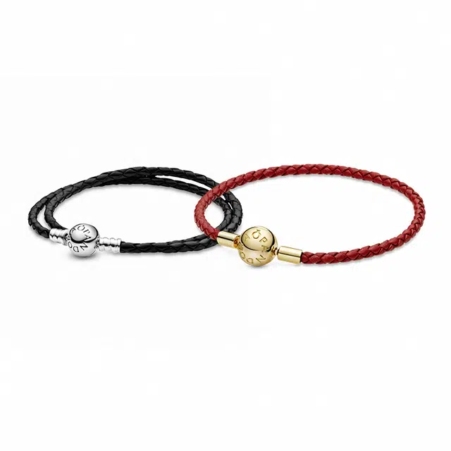 Pandora Moments Leather Bracelet