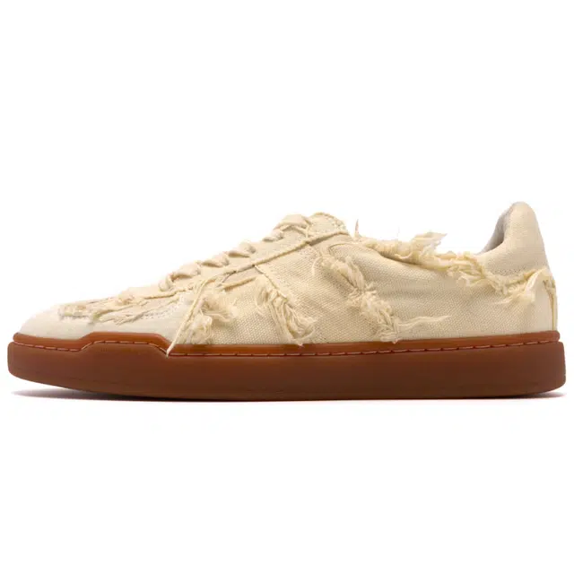 Foot Industry Canvas Low Pearl White