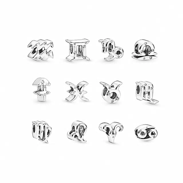 Pandora Zodiac Charm Silver