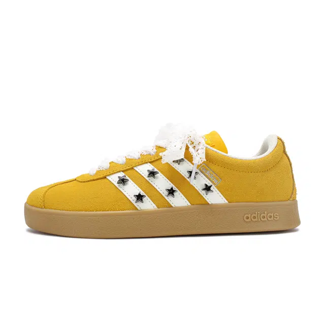 adidas VL Court Classic Bright Yellow White