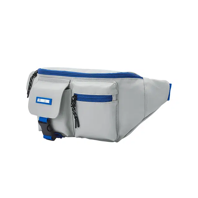 森马 多口袋工装风运动骑行 织物 腰包 小号 男女同款情侣款 多色