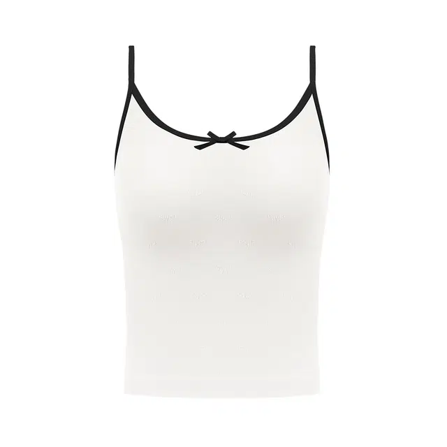 半练 蝴蝶结带胸垫一体式百搭无痕美背吊带 女款