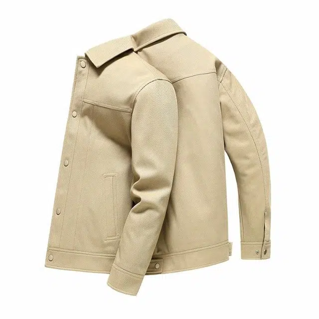 斯巴奴 工装休闲翻领潮流百搭夹克外套 男款