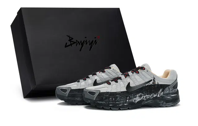 Nike P-6000 Black Grey