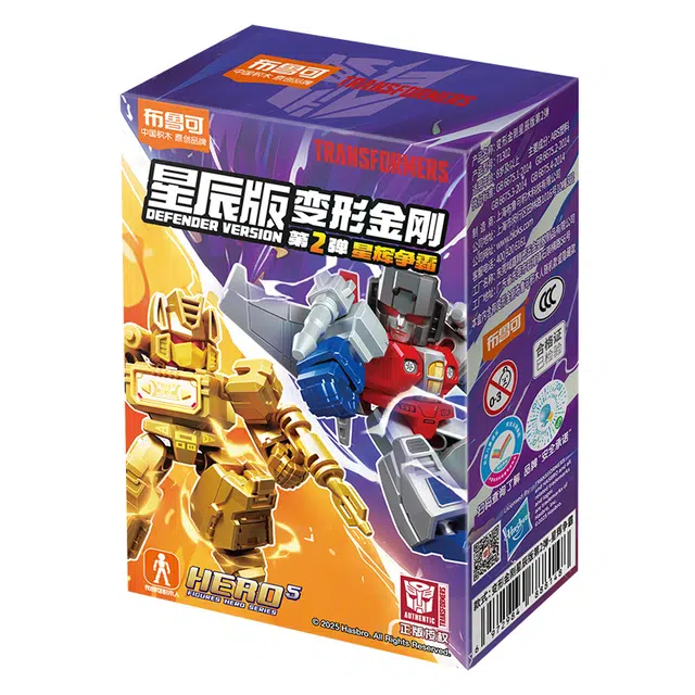 布鲁可 变形金刚 星辰版第二弹 起源 拼装手办 黄金擎天柱