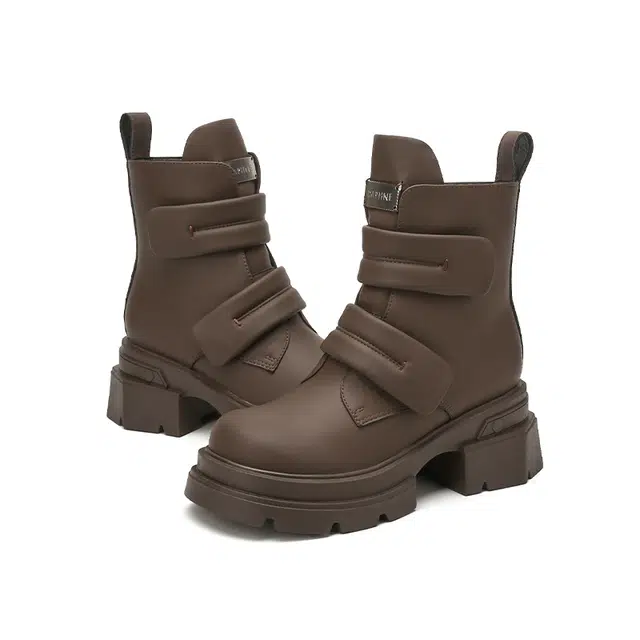 DAPHNE PU Short Boots