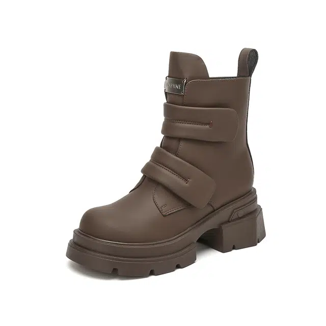 DAPHNE PU Short Boots