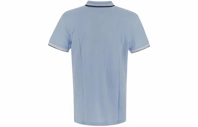 HUGO BOSS Polo Van Biologische Katoen Met Contrasterende Logodetails LogoPolo