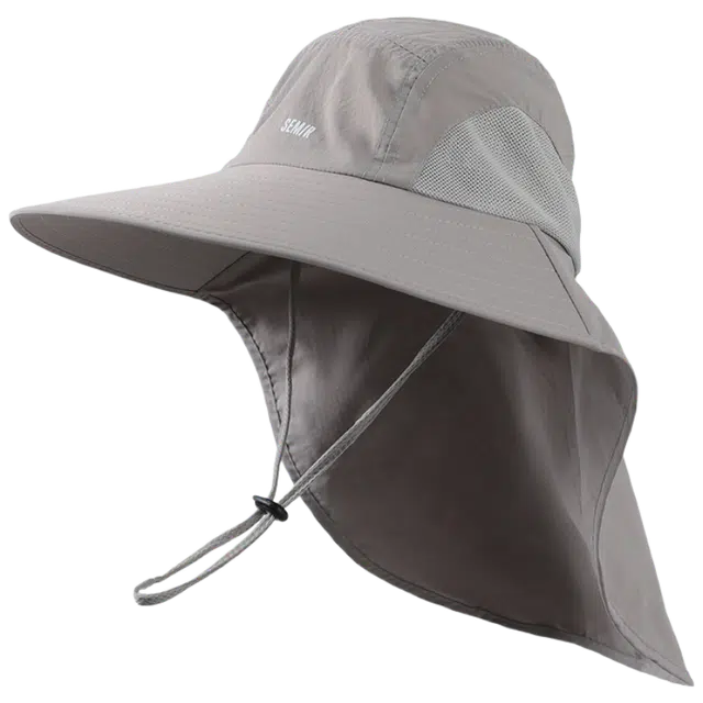 森马 户外防紫外线遮阳帽 锦纶 聚酯纤维 防晒帽 男款