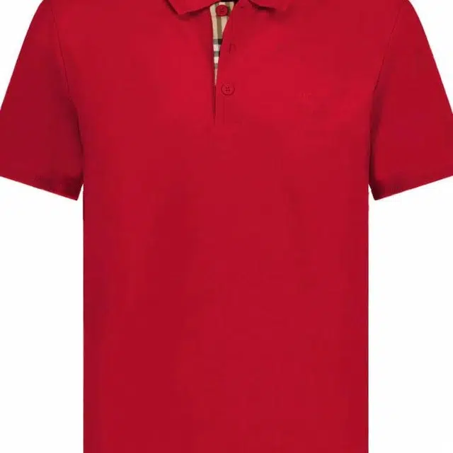 Burberry Polo Shirt Red