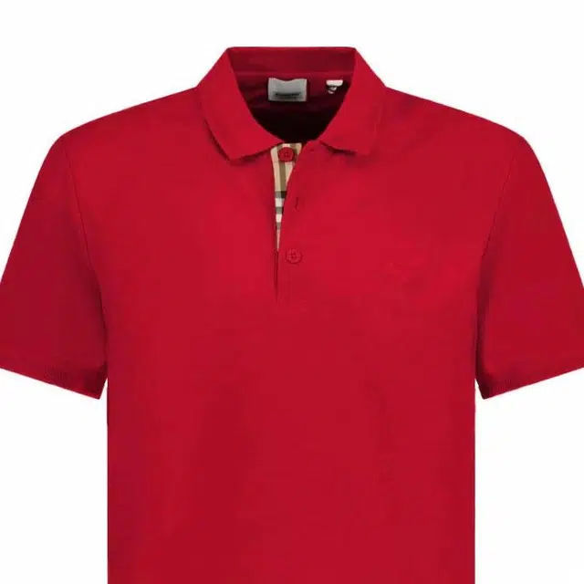 Burberry Polo Shirt Red