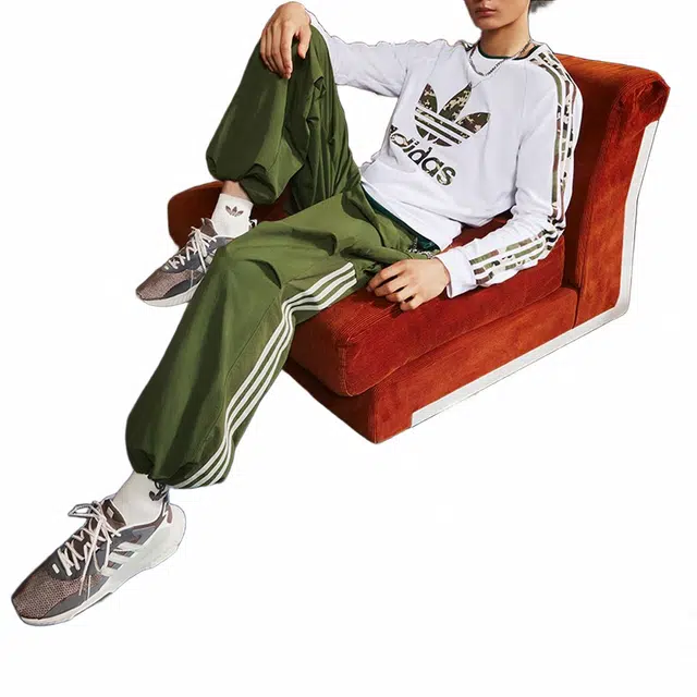 adidas Camo Trefoil Long Sleeve Tee LogoT